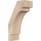 Ekena Millwork 5 1/2"W x 10"D x 18"H Merced Smooth Knee Brace, Douglas Fir BRC06X10X18MRC00SDF - alternate 1